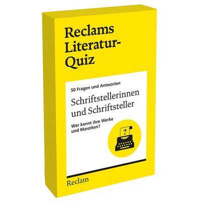 Schriftstellerinnen und Schriftsteller. Wer kennt ihre Werke und Marotten? 50 Fragen und Antworten für Büchermenschen, Nonbook von Manfred Orlick,