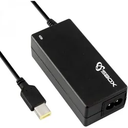Sbox Adapter for Lenovo notebooks LN-45W (45 W), Notebook Netzteil, Schwarz