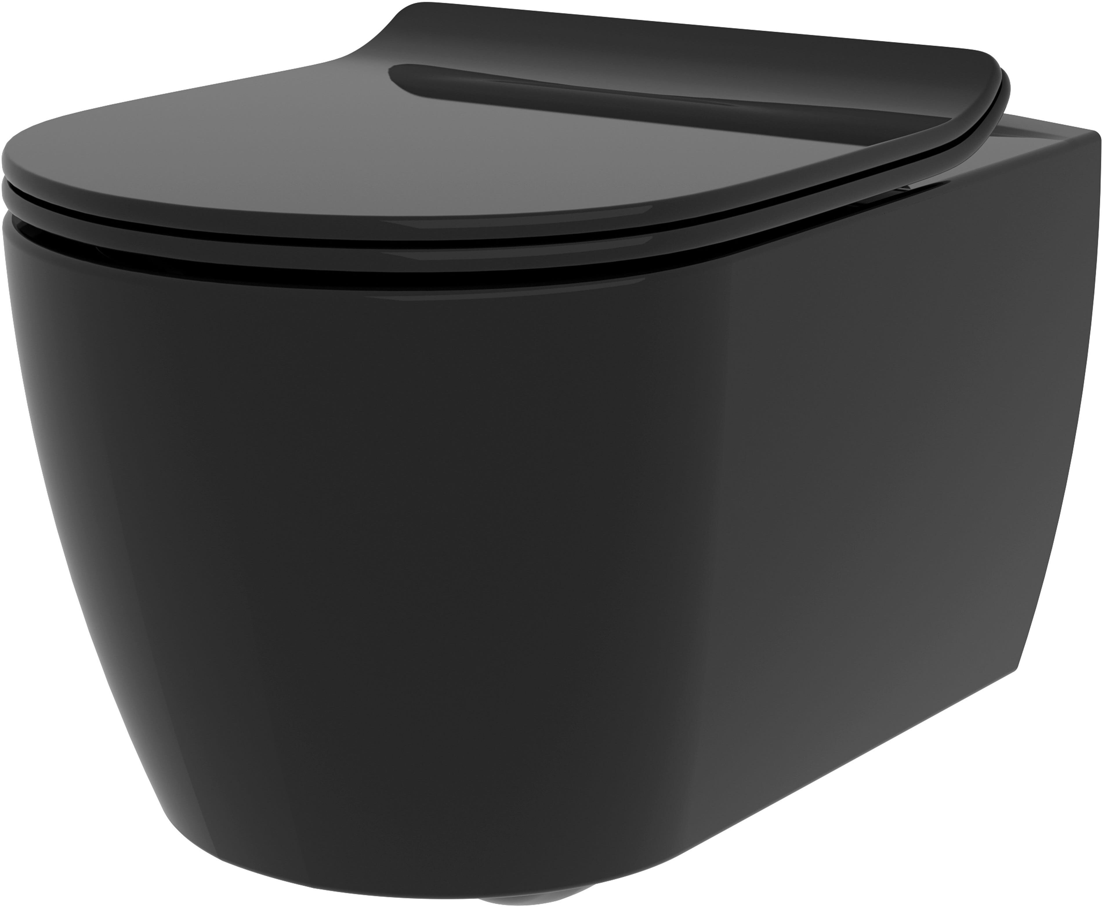 Tecnomat VASO SERIE AMSTERDAM SOSPESO IN CERAMICA NERO OPACO