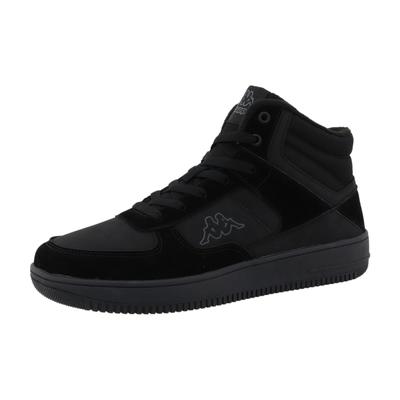 Sneakerboots KAPPA "Konstantino", Herren, Gr. 43, gefüttert, schwarz, Synthetik, Schuhe Sneakerboots, Winterschuhe, Schnürboots, Sneaker, gefüttert