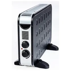 Ravanson CH-9000BT, Wand, Flur, Schwarz, Tasten, Drehregler, 2000 W, 750 W, 600 mm, Heizkörper, Schwarz