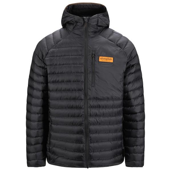 Ajungilak - Hardangerfjord Hooded Insulated Jacket - Daunenjacke Gr M grau/schwarz