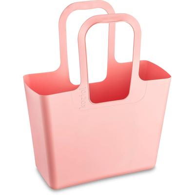 Shopper KOZIOL "XL", rosa (blush), B:44cm H:54cm T:21,5cm, Kunststoff, Taschen, Shopper, Kunststoff, 100% recycelbar, melaminfrei, 100% CO² neutral produziert
