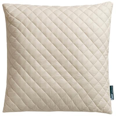 Naturfaserkissen FAN "Wolle Anti Milbe", weiß (natur), B:80cm L:80cm, Bezug: 100% Baumwolle. Füllung: 97% Wolle, 3% sonstige Fasern, Kopfkissen, reizfreier Schlafkomfort durch Milben-Ausrüstung