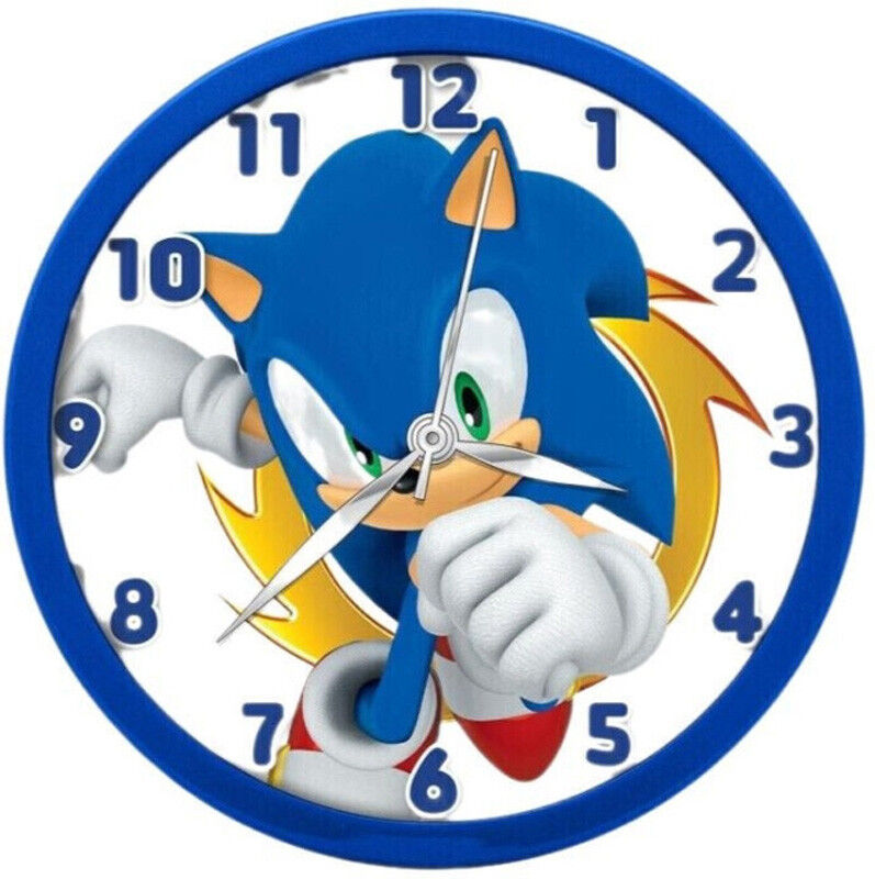 Horloge murale 25 cm Sonic - Kids Euroswan