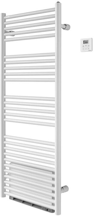 Radiateur sèche serviettes chauffage central soufflant ATOLL SPA +AIR 592 W ACOVA SL-130-050/IFS Blanc