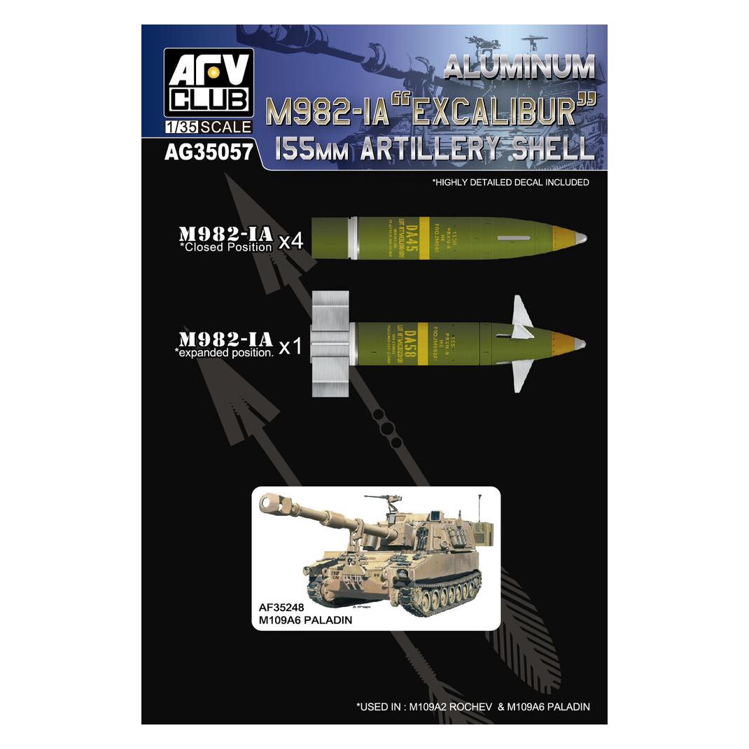 AFV Club New 155mm artillery shell (AG35057)