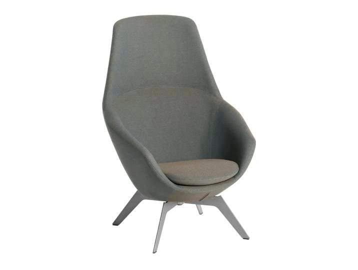 Sessel Balm, Atelier Pfister, näfels br v sand turquoise, Textil