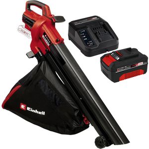 Einhell Laubbläser-Laubsauger VENTURRO 18/210, 18V, mit 45 Liter Fangsack & PXC Starter Kit 1