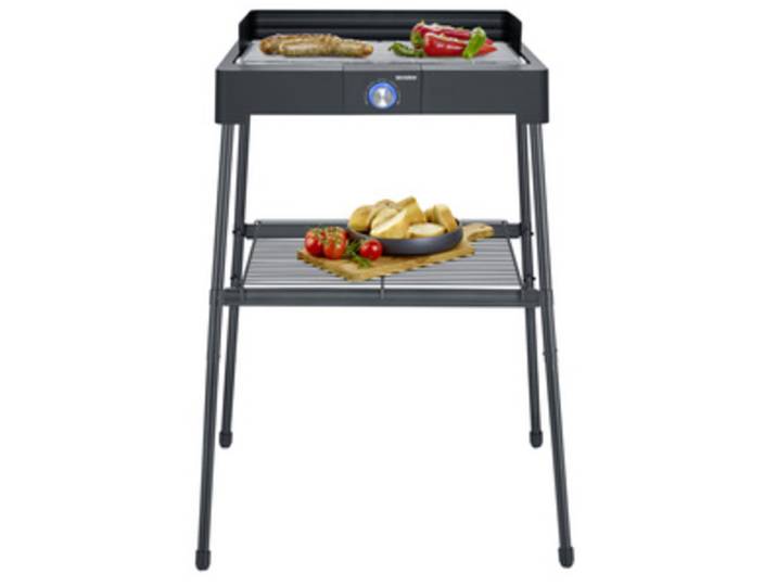 Barbecue électrique PG 8566, avec plaque de grill