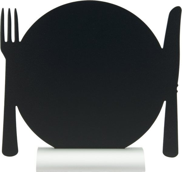 Securit Silhuette Alu Plate Bordskilt