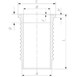 Zylinderlaufbuchse MAHLE 061 WN 13 01
