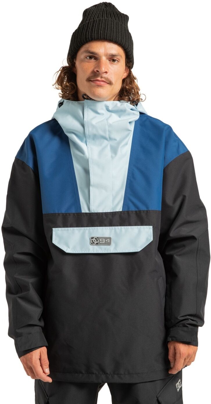 Anorak DC SHOES "DC-43 10K", Herren, Gr. S, schwarz, Obermaterial: 100% Polyester., Jacken Anorak