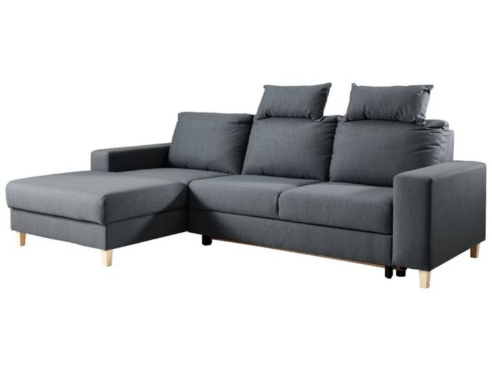 Ti´me Ecksofa ANABELLE, anthrazit, Webstoff