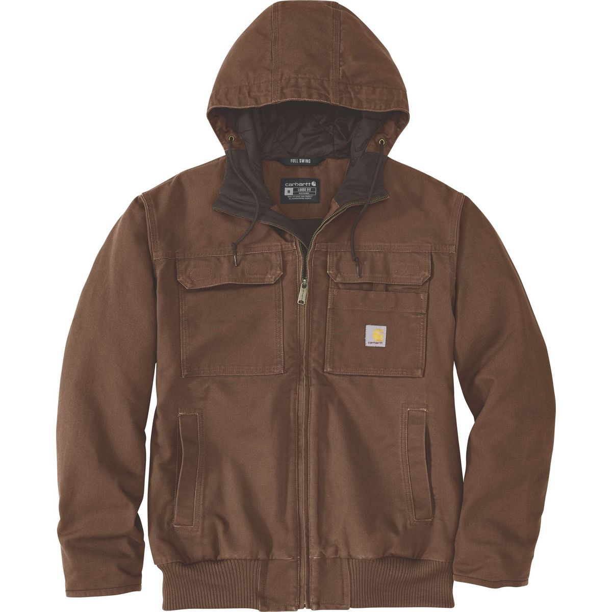Carhartt Washed Duck Bartlett Active Jac red duck (RDK) L REG 106980-RDKLREG