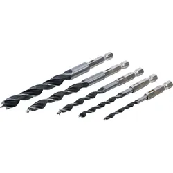 BGS Holzbohrer-Satz | 4 - 10 mm | Sechskantantrieb | 5-tlg.