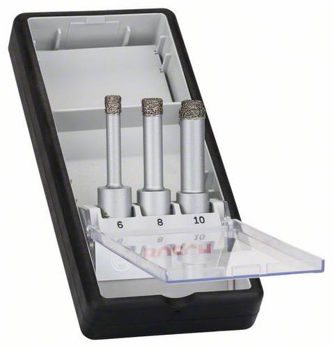 Diamant-Trockenbohrer PRO Easy Dry Set 3-tlg 2608587145 Ø 6 / 8 / 10 mm Nutzlänge 33 mm