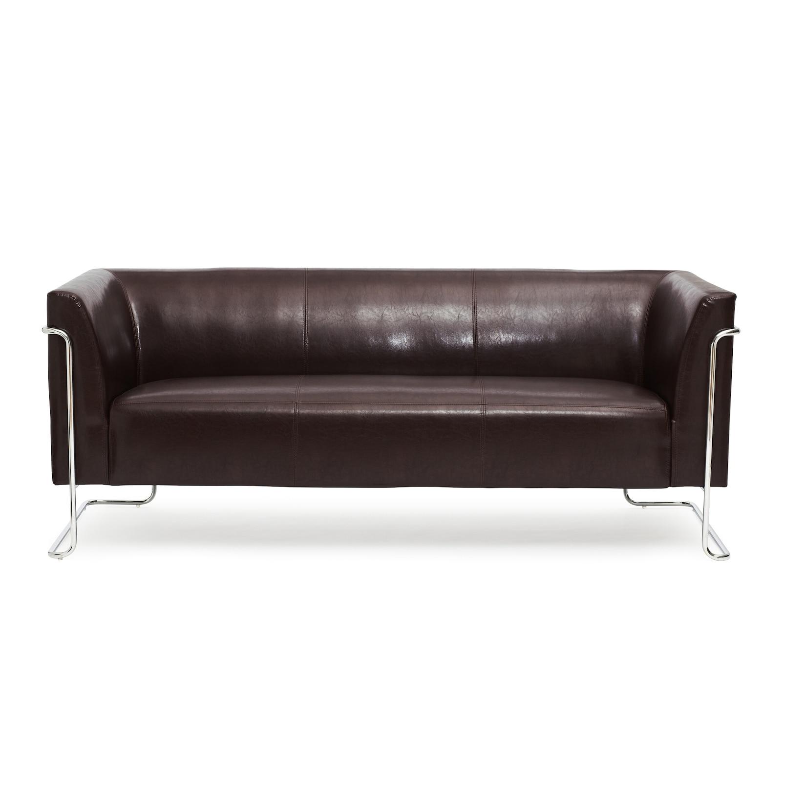 hjh OFFICE Lounge Sofa CURACAO Kunstleder mit Armlehnen