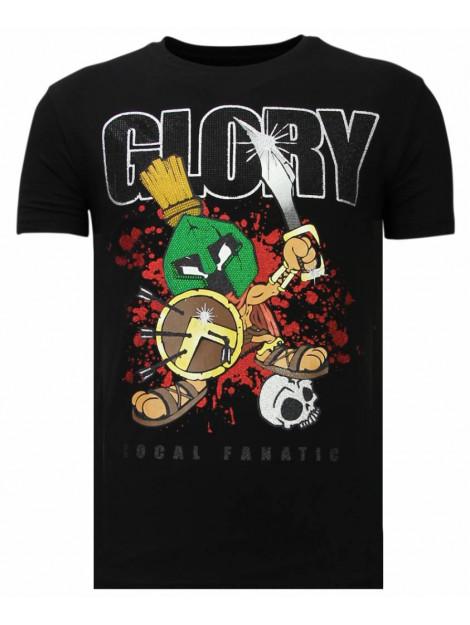 Local Fanatic Glory martial rhinestone t-shirt