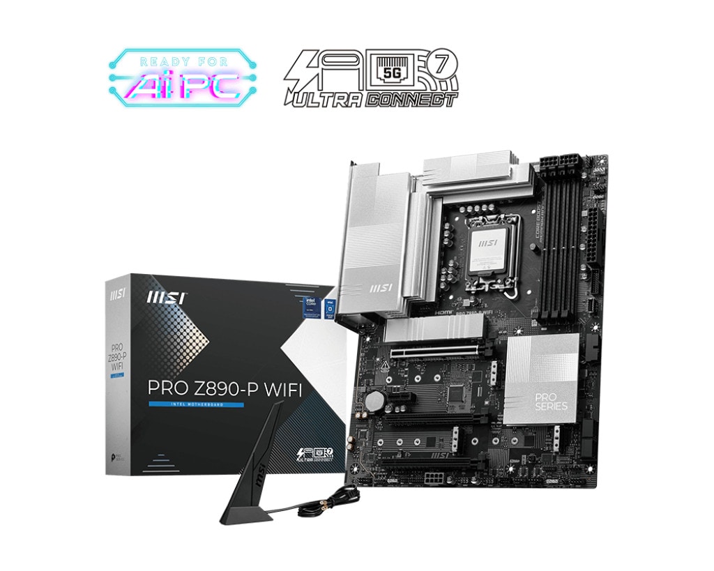 MSI PRO Z890-P WIFI ATX Mainboard - Sockel 1851
