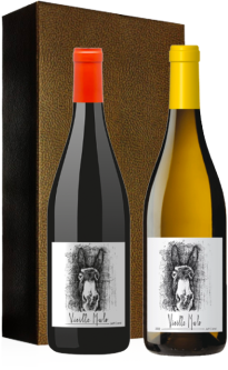 Wein-Geschenk-Set Vieilles Mules - Jeff Carrel 2 Fl. - 1.5L Languedoc Roussillon