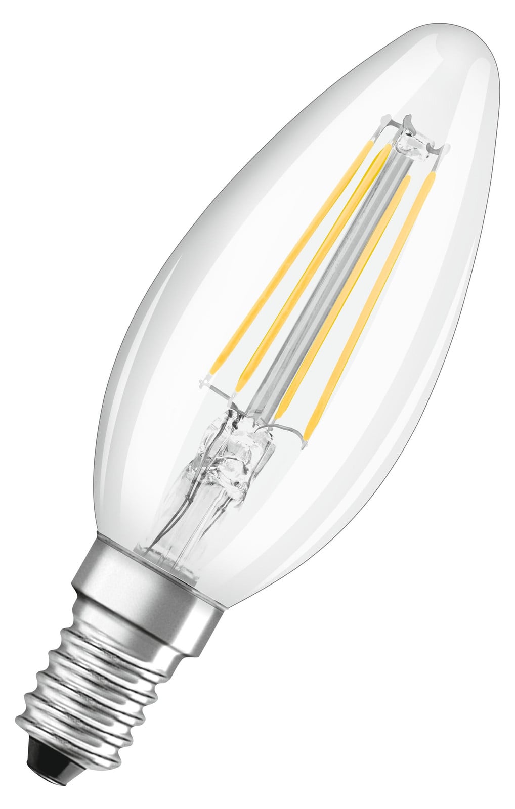 Osram Superstar dimbare LED-lamp E14 filamentlook koelwit 4000K 470 lumen CRI90
