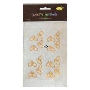 Teka Eheringe aus Acryl, 16 Gold (47995166)