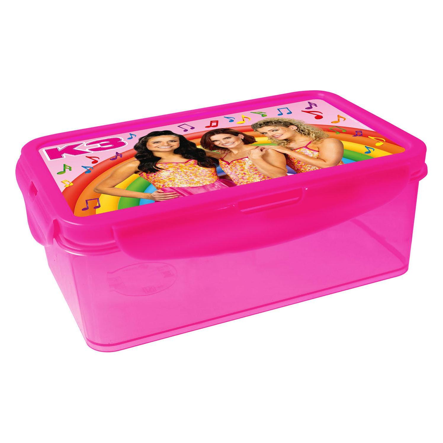 Studio 100 K3 Lunchbox mit zusätzlichen Boxen - Magenta (69898452)