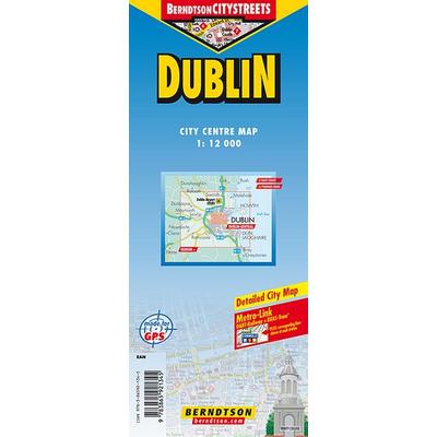 Dublin, Karte von , Huber, 978-3-86592-134-5
