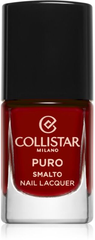 Collistar Puro Long-Lasting Nail Lacquer long-lasting nail polish shade 111 Rosso Milano 10 ml