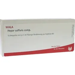 WALA Hepar sulfuris comp. Ampullen 10X1 ml Ampullen
