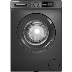 Telefunken Waschmaschine 7kg | Frontlader 1400 U/Min. | Inverter Motor | AquaStop | Schontrommel | W714AS1DI dark inox