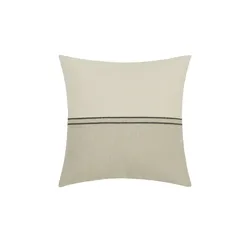 Gray & Jones Kissen  Blockstreifen ¦ beige ¦ Maße (cm): B: 45