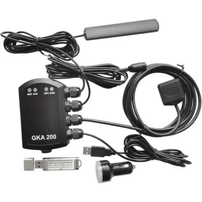 Renkforce GKA200 Auto Alarmanlage Mobiltelefon kompatibel, Fahrzeugortung, Erschütterungssensor, GPS-Portal 12 V/DC, 24 V/DC