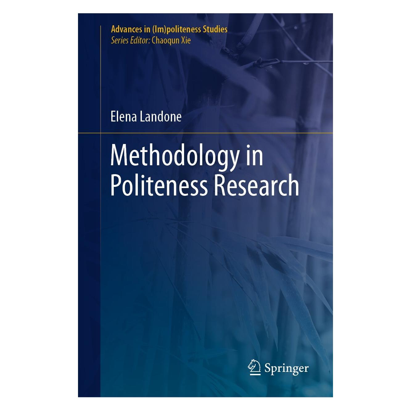 Springer Methodology in Politeness Research (Englisch, Hardcover, Elena Landone) (9783031091605)