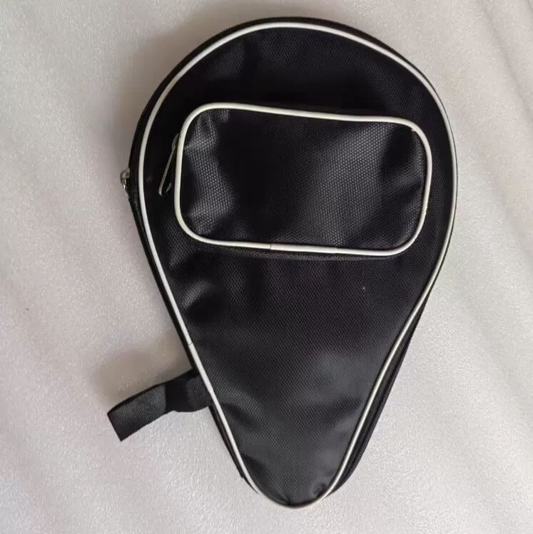 INF Housse de raquette de tennis de table, sac de pagaie de ping-pong portable Le noir