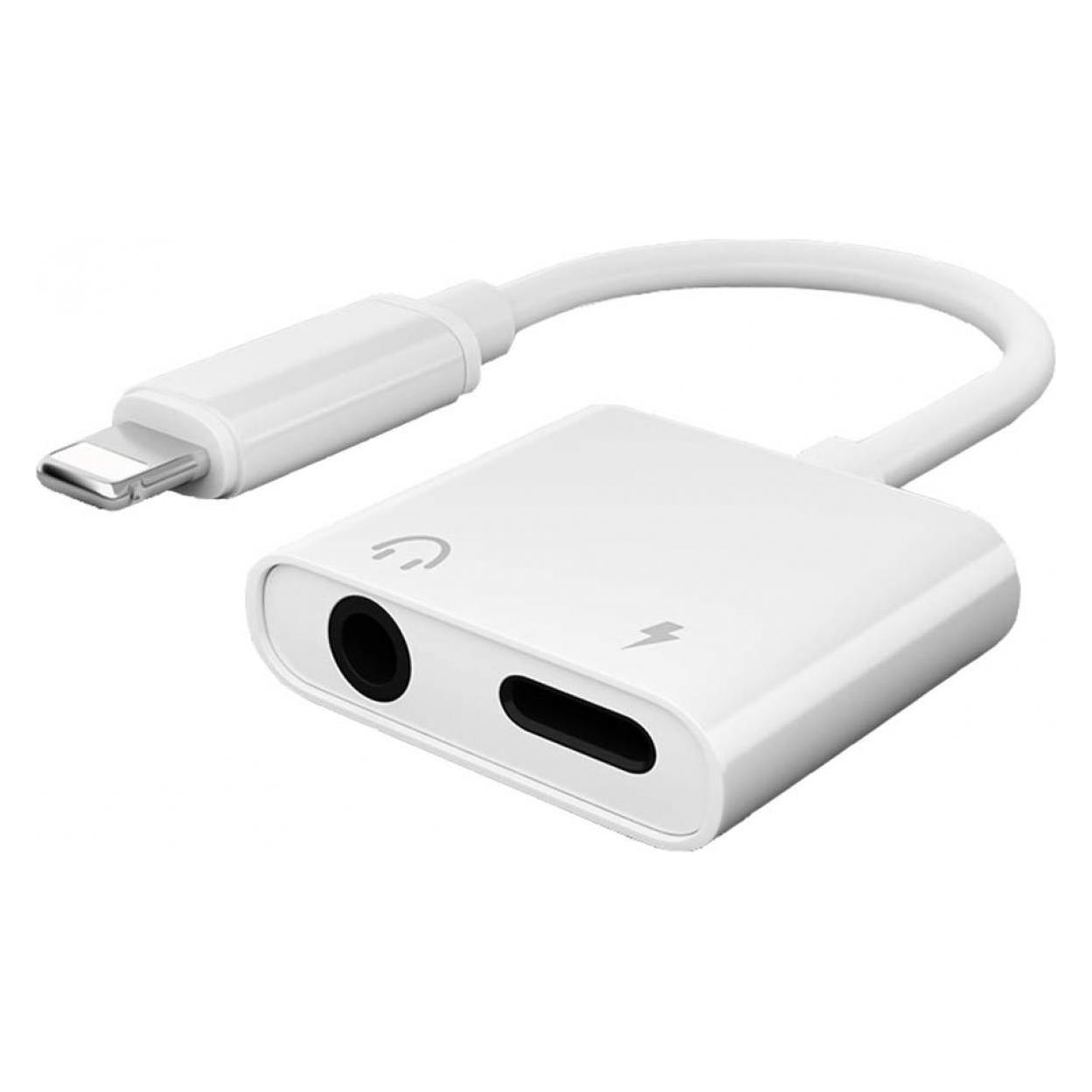 PowerGuard Lightning 3.5mm Kopfhörer Audio Adapter & Charge (Winkeladapter) (00025009)