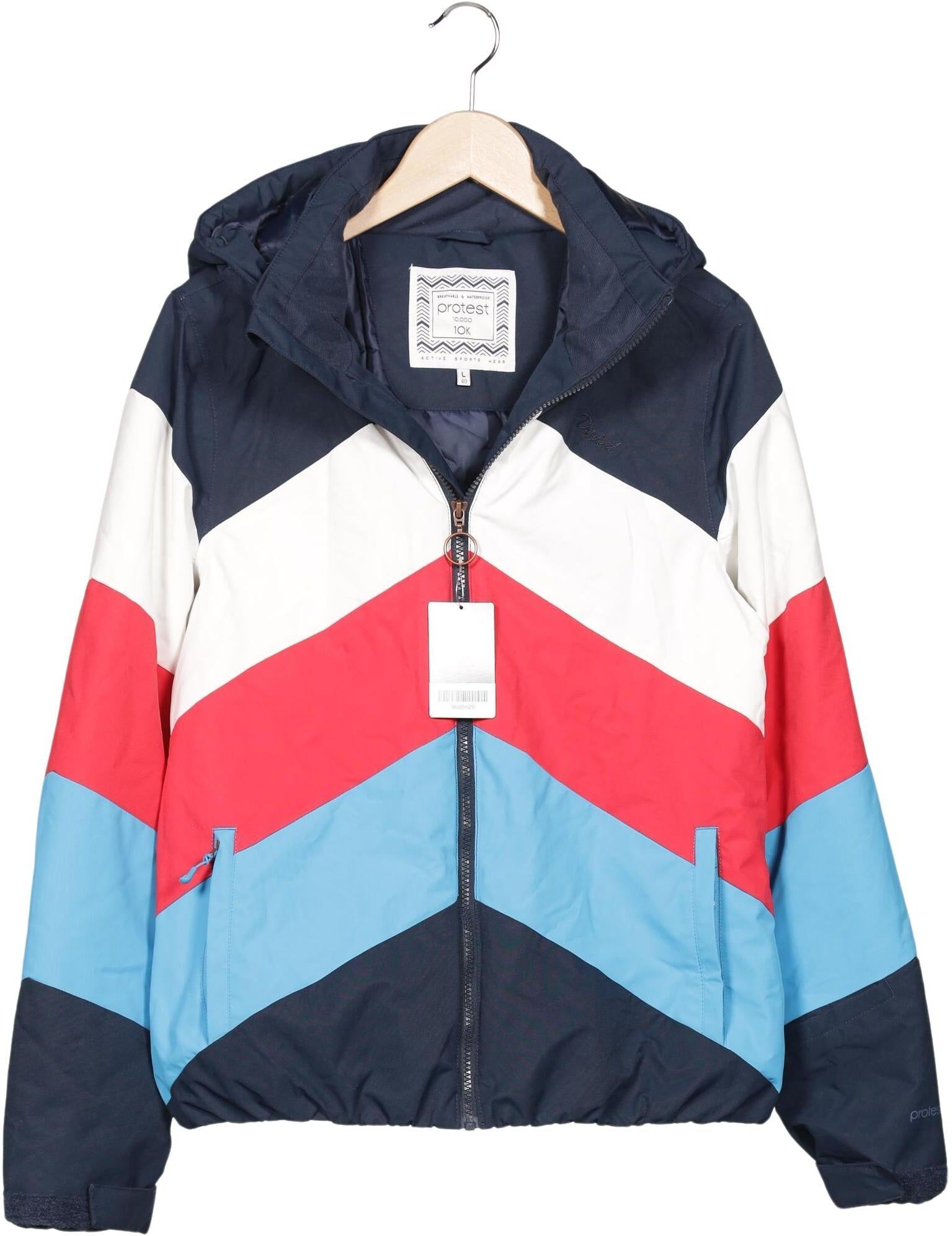 Protest Herren Jacke, Mehrfarbig, Gr. L, Synthetik - Second Hand