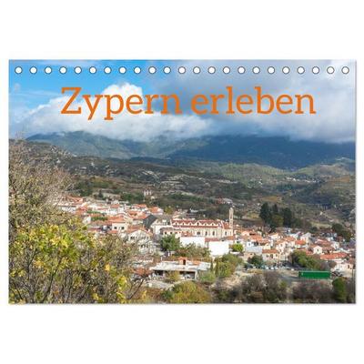 Zypern erleben (Tischkalender 2026 DIN A5 quer), CALVENDO Monatskalender