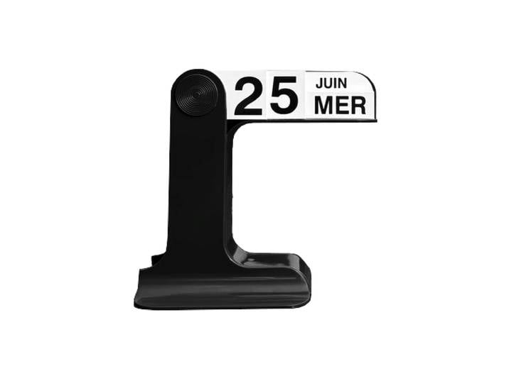 DANESE calendrier TIMOR (Noir, Français - ABS/PVC)