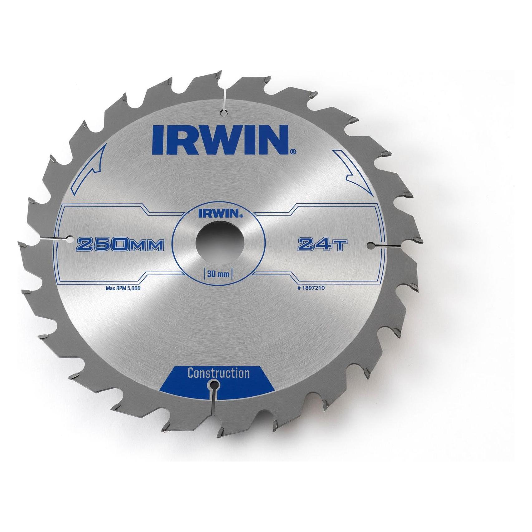 Irwin 1897210 Kreissägeblatt mit ATB Zahn Mahlgrössen (1897210)