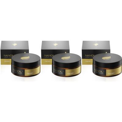 Nanoil Keratin Hair Mask x3 3x300 ml Creme