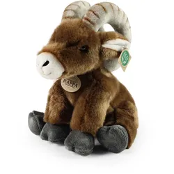 Rappa - Plüsch- realistische Plüschtier Bighorn Sheep Koza sitzend 28 cm umweltfreundliche