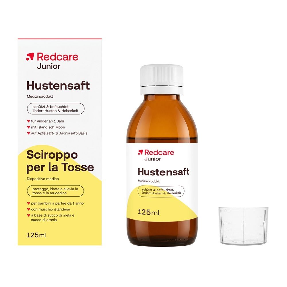 Redcare Junior Hustensaft 125 ml Hustensirup