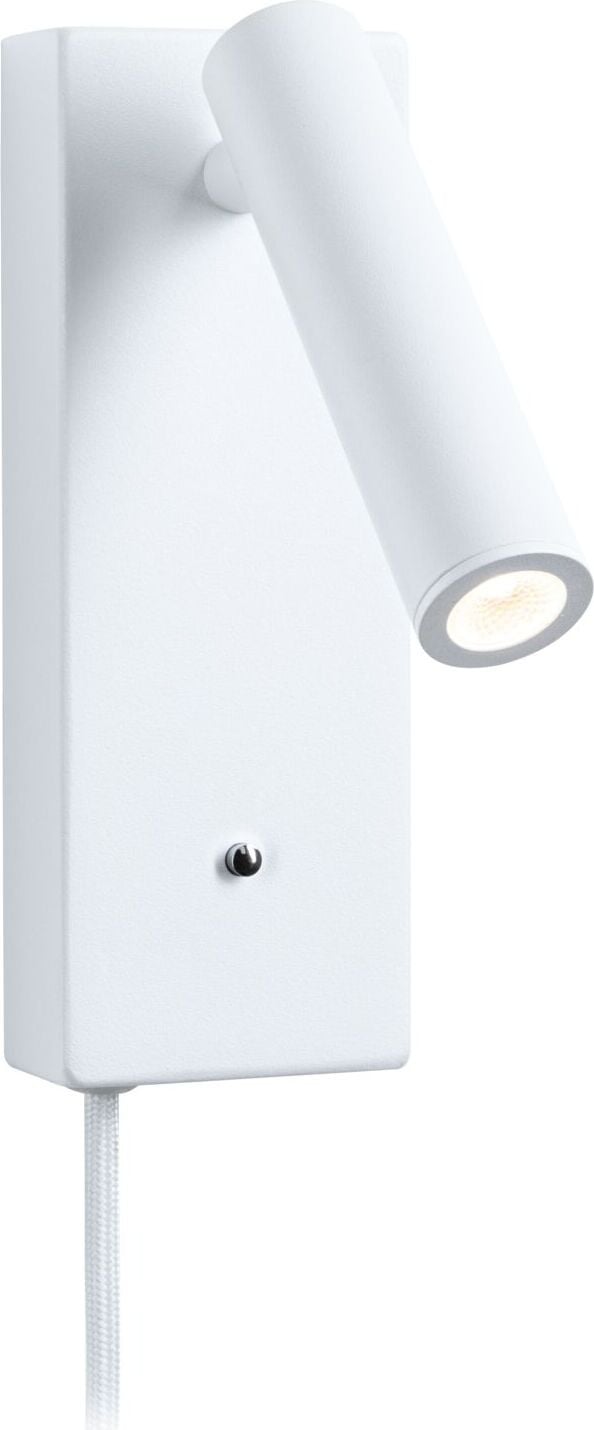 Paulmann Hulda LED wandlamp wit, dimbaar, aluminium