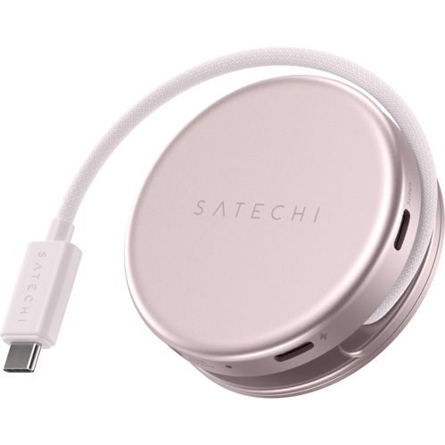 Satechi OntheGo 5-in-1 Multiport Adapter Blush