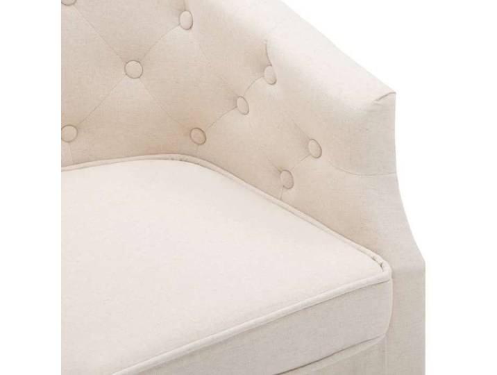 Elégant Siège relax/Chaise de salon Beige - Fauteuil beige tissu PRO4556092586991