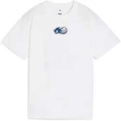 Puma, Jungen, Sportshirt, X Sonic Relaxed Graphic (146), Weiss