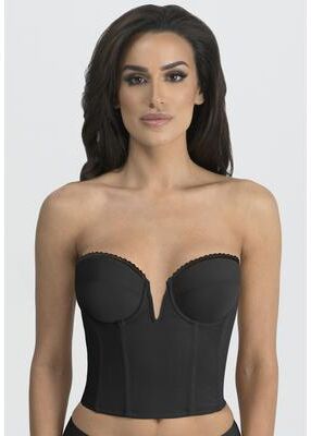 Plus Size Women's Valerie V Wire Backless Strapless Bra Intimate Apparel by Dominique in Black (Size 36 B)