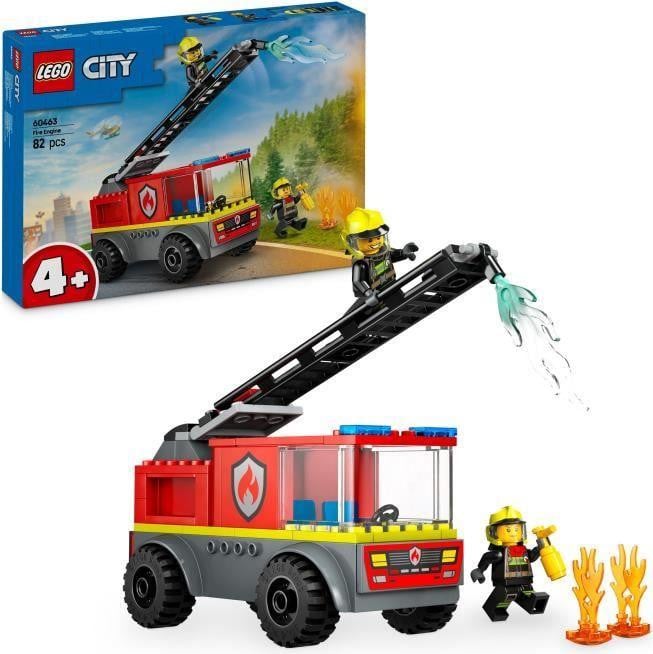 LEGO City 60463 Brandweerwagen met ladder
